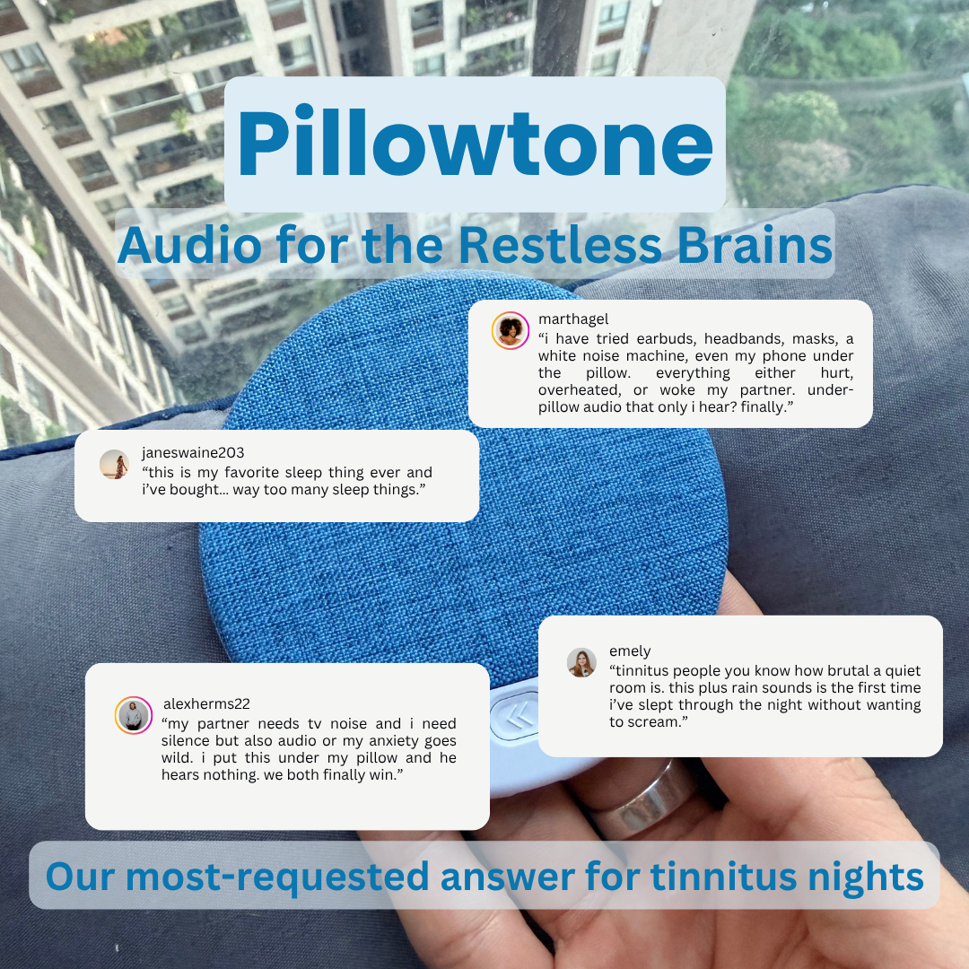PillowTone™ — For Nights Your Brain Won't Slow Down