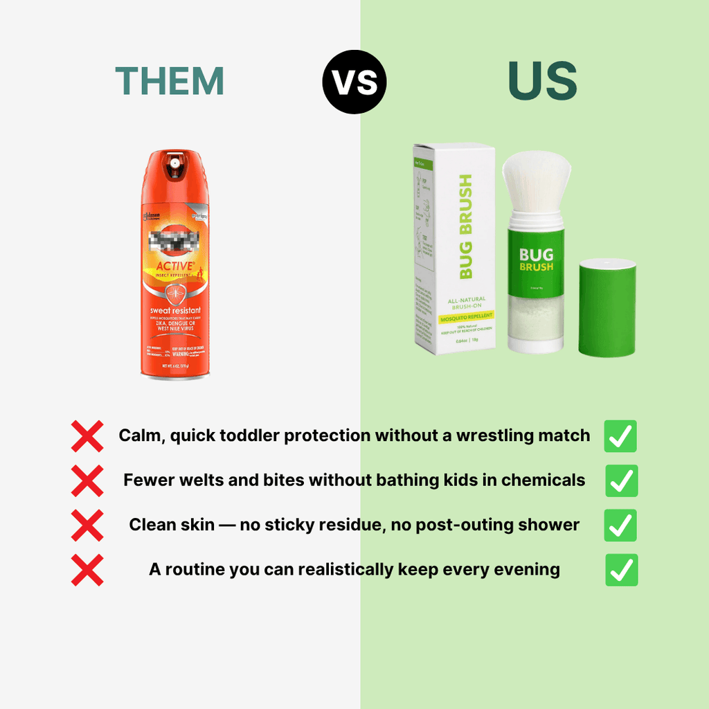 BiteGuard Bug Brush— Mess-free mosquito powder Concept7