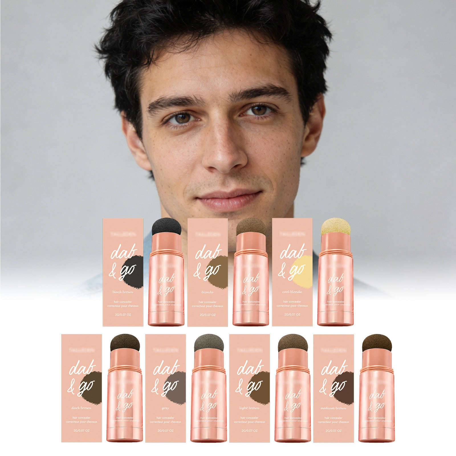Hairline Shadow Powder for Natural Touch-Up Concept7