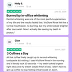 VioGlow Rinse — Purple Color‑Correcting Whitening Mouthwash Sachets Concept7